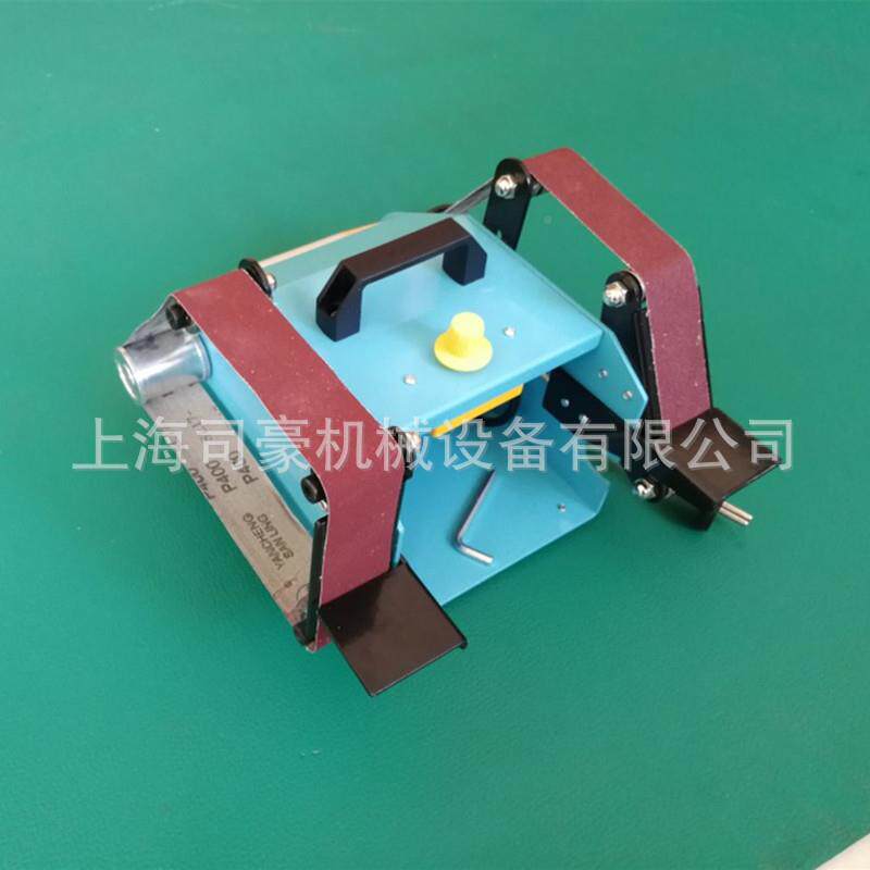 多功能DGNSDJ00双头砂带机床电带动台式双双头砂磨机电动头砂带机