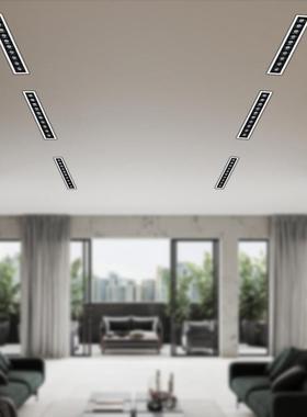 嵌入式格栅灯商条用长条格栅灯家用长酒店别DA-LDL10墅无主条灯嵌