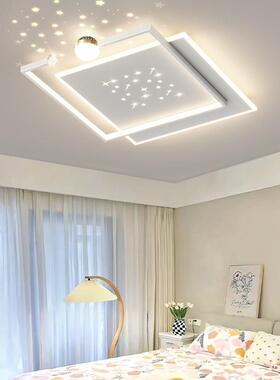 客代厅吸顶灯20099现简约薄卧室灯le书房主d卧房间灯创意花朵超星