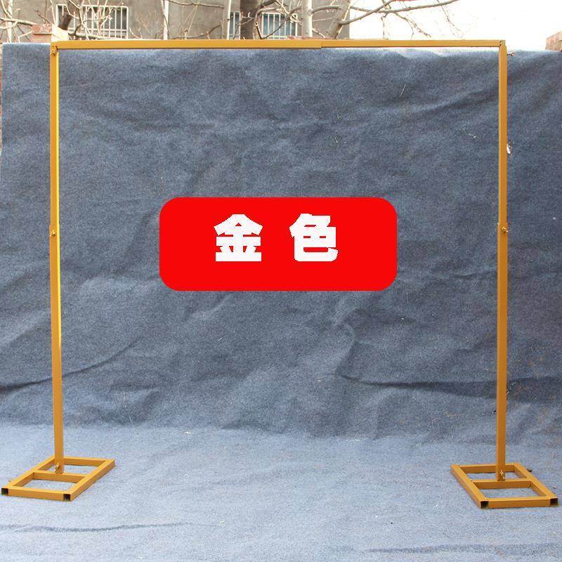 婚庆道支具外方管镀锌伸缩杆背景沙幔架户板ltao1009背景撑架升降
