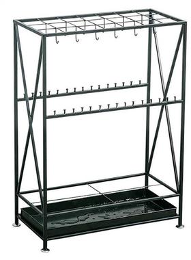 家用意创铁雨伞架收PAT纳架酒店大伞堂落地式放架子雨伞艺桶