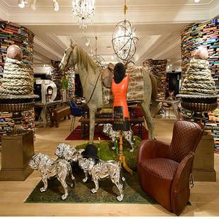 复厅古美式 饰客水 地球水晶厅吊灯工业风铁仪艺公寓690展楼梯间装