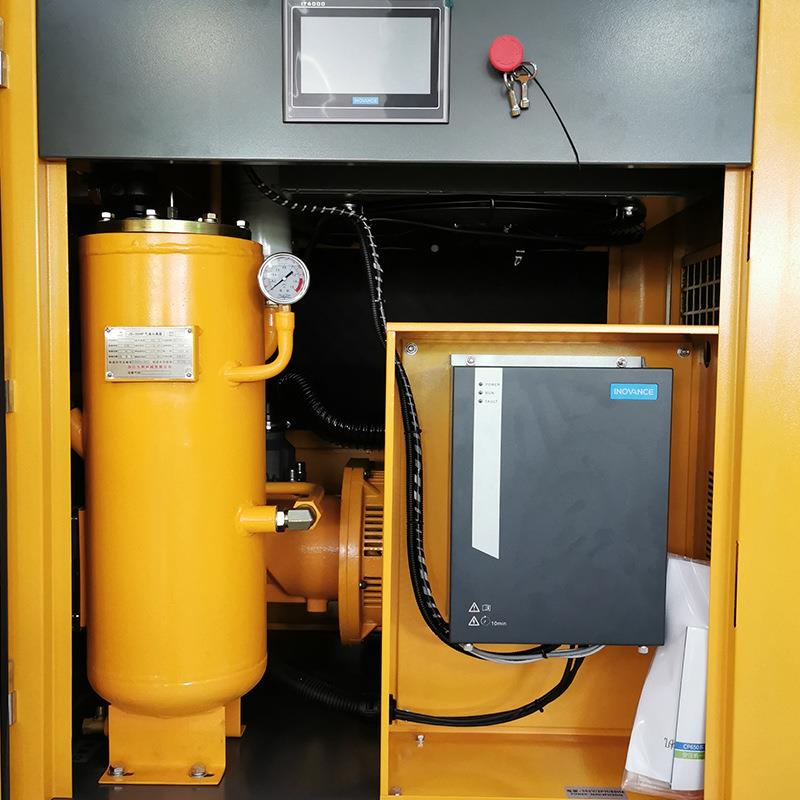 永磁KB高15kw空气压缩机电空气压缩机一体杆式永磁KB高螺配机空动