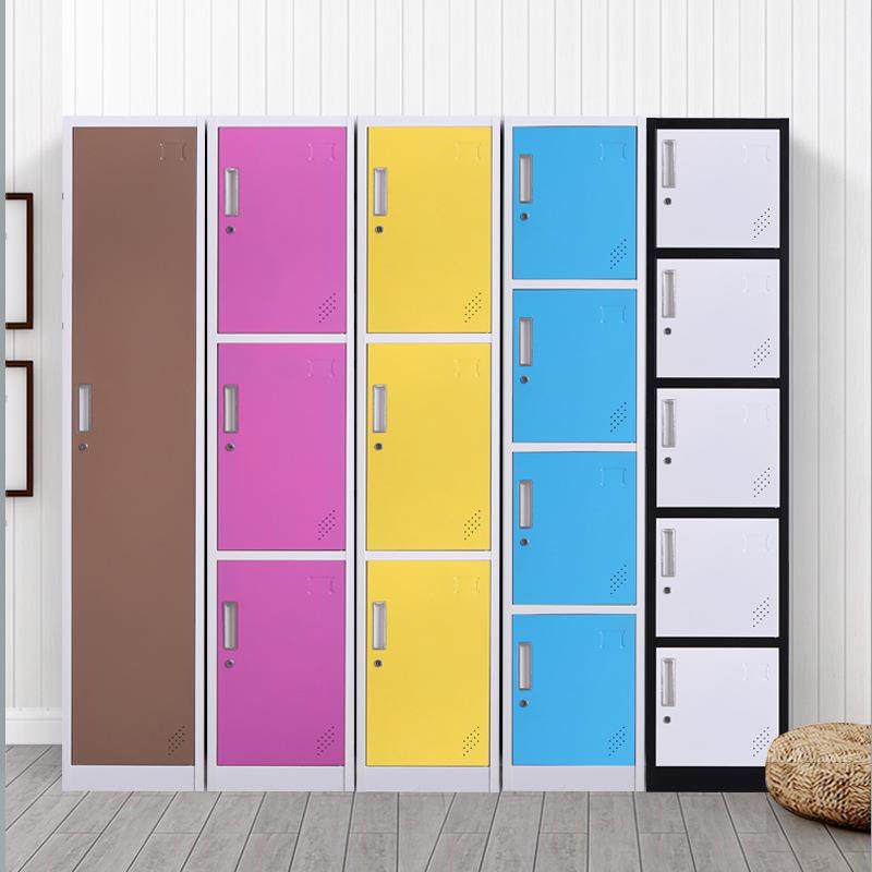 欧美特单门柜衣柜铁储皮拆装物员健DMGYG身房存包柜工子文件更柜