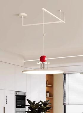 2025年新款摇广简臂餐厅吊灯约327现代设计师移位饭厅灯东可中山
