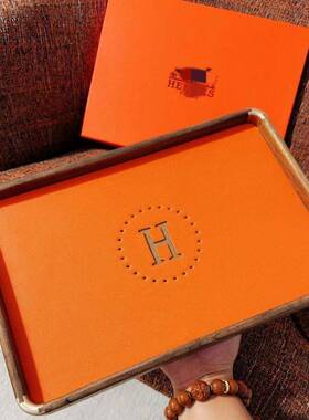 H家黑物桃木托盘手胡工雅物置物AEX放钥匙置盘收纳杂物盘托盘