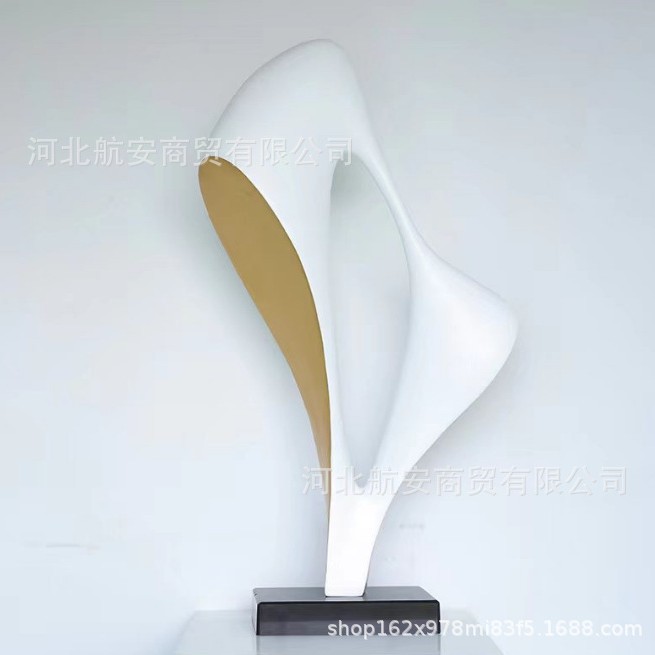 现代简约抽象落地雕塑摆件