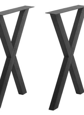 X办型直销公台铁腿艺桌支架办公架桌金属ZBT-105腿会议桌办公台支