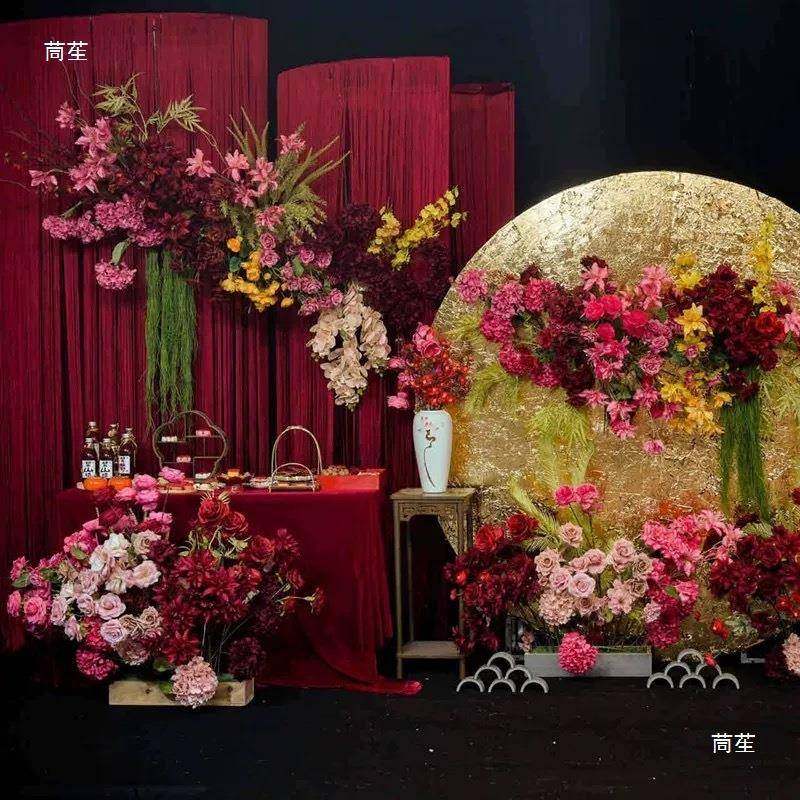 新口款婚背庆道具铁开圆环艺黑色线帘架子求婚布tlznfgyl置景装饰,节庆用品/礼品,陪嫁用品套装,淘宝优惠券,粉丝福利购,淘宝优惠卷