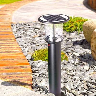 太阳能灯户外坪庭院灯防水别墅花灯黑自动亮园家用天太JR-CP96阳