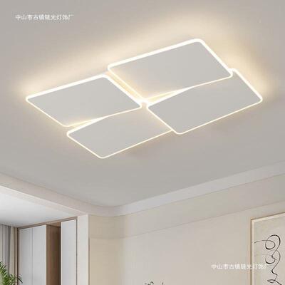 客厅简主灯圆卧室灯具极简42019艺术形大现厅顶灯代约设计感智能