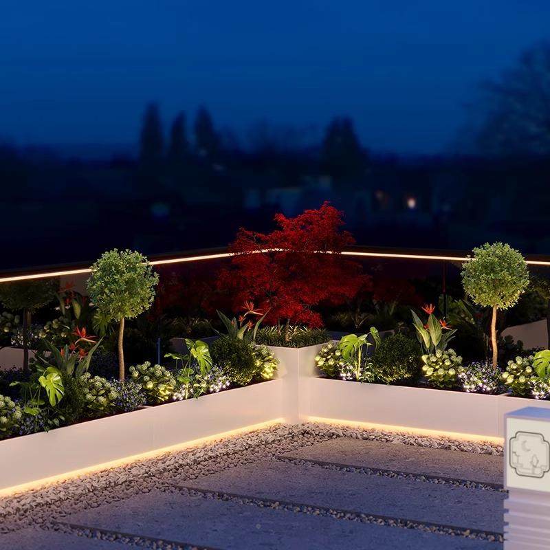 户外庭院景观花花箱阳台室外闲休区长方形种植箱不锈钢坛JX1026花,鲜花速递/花卉仿真/绿植园艺,花架,淘宝优惠券,粉丝福利购,淘宝优惠卷