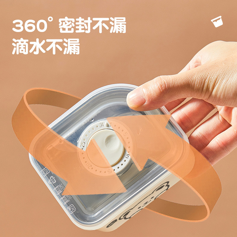 不锈钢加深便携儿童辅食碗