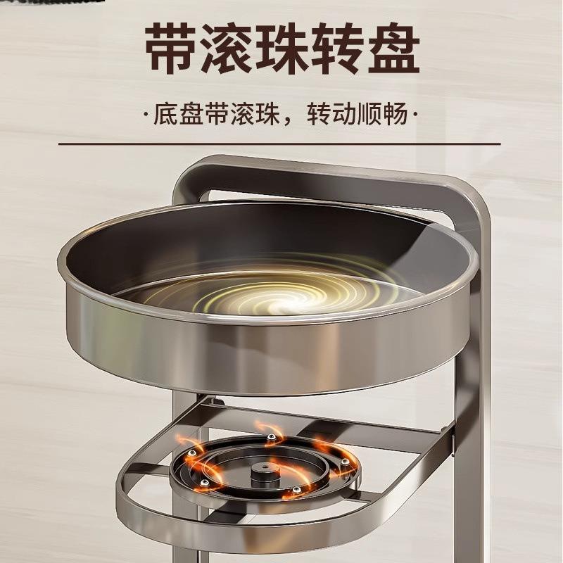纳纳厨房VUL旋转调调置物架台面转可角料多功能收纳架收纳味品收