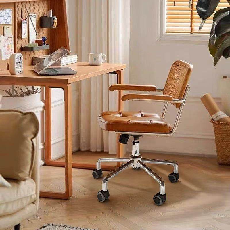中风电脑椅家用藤古编复可旋转办公椅书房卧室桌学古习靠背无品牌,基础建材,脚轮/万向轮,淘宝优惠券,粉丝福利购,淘宝优惠卷