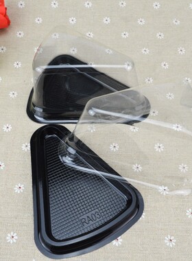 烘焙包装 蛋糕盒 A03三角形切片芝士蛋糕盒提拉米苏包装盒200个