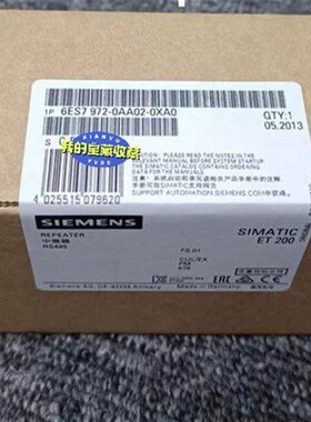 6ES7972-0AA02-0XA0  6ES7 972-0议价