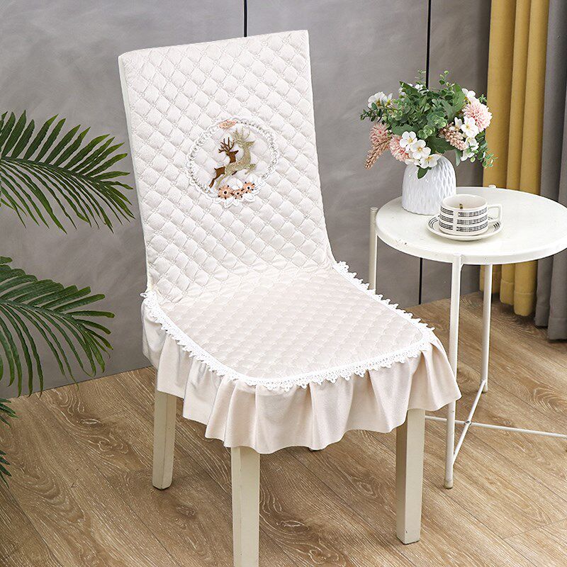四季通用全包一体椅子套罩餐椅罩连体椅子套子椅垫坐垫简约现代