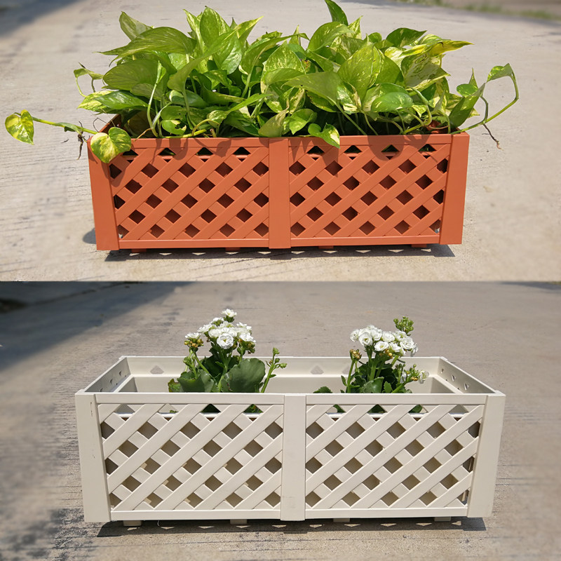 欧式 家庭环保蔬菜种植箱阳台室内花箱加厚种菜盆塑料花箱种花盆