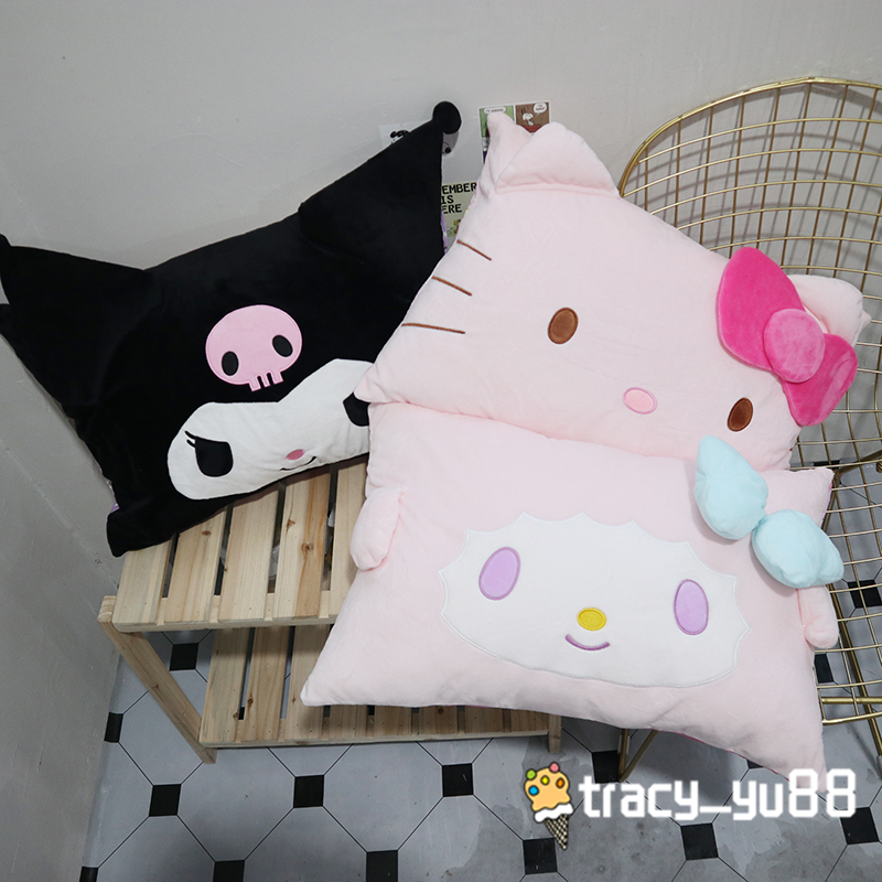 日系可爱卡通立体蝴蝶结单人枕套少女心AB面枕芯套枕头套床上用品