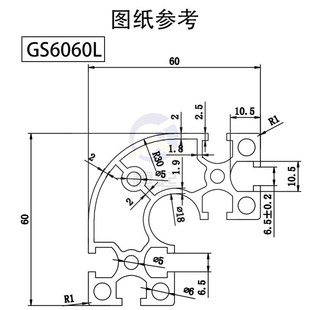 国标铝型材6060工业铝合金方管工作台流水线设备机架铝合金型材