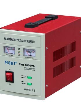 单220v继电器稳压器SV1R0律00w菲宾电子ADS式稳压相器指针表工厂