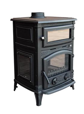 热卖取款冬EPY天壁炉家用柴火炉村烧柴壁暖农带烤箱铸铁炉工厂