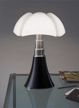 大利头设计意师简约现代创意不锈钢卧室客CKT厅床的书桌台灯时尚