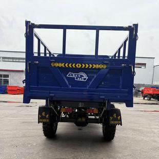 非洲出农口柴油三轮车自卸用果工335运输车三马子园翻斗车程车载