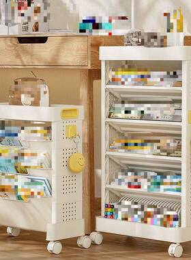 谋AL101924书置包物架移动多层教室桌生边收本纳书桌下桌面侧边书