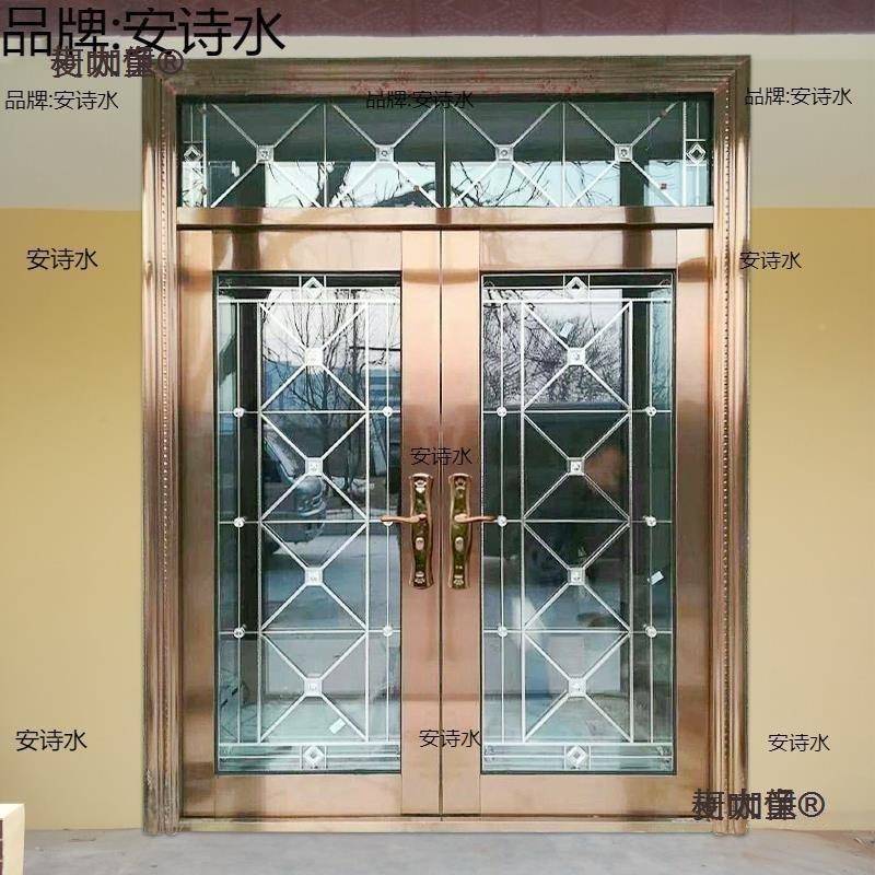 入门防盗入户后门宿户舍教室进户门防盗门加厚HRX门家用院定麦太