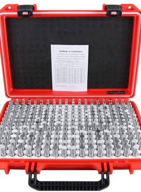 190Pcs针工具0.06~1规8800.250径钢制金属内测量套装pin规