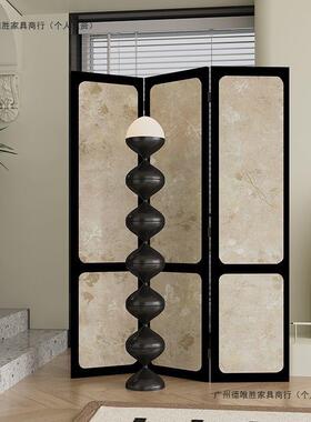 法式中古花饰卉风隔断客客厅餐厅沙发背景玄EHL关遮屏挡装移厅动