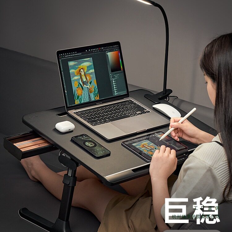 床上电脑桌床用学习桌书桌笔记本放置台办公桌折叠小桌板宿舍电脑