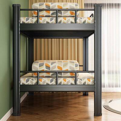 上下铺架床左爬梯学生宿铁舍员见详情工双层高低架工双人地子公寓