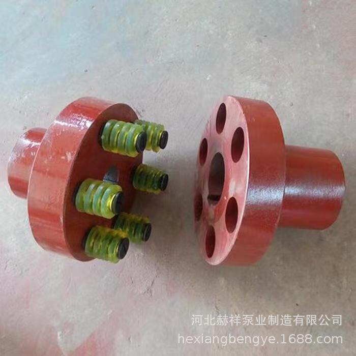 弹性销联轴柱器水泵水无品牌/电机连接轴轮泵背靠轮尼龙棒联器可