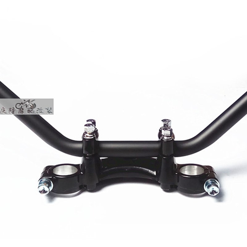 游侠GN摩托车复古改装车把大雁把棍王天俊GS22口径手把25mm方向把
