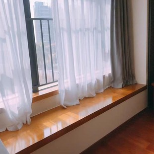 8厘米厚实木板定制窗台板2米长木板矩形板松长一字墙板