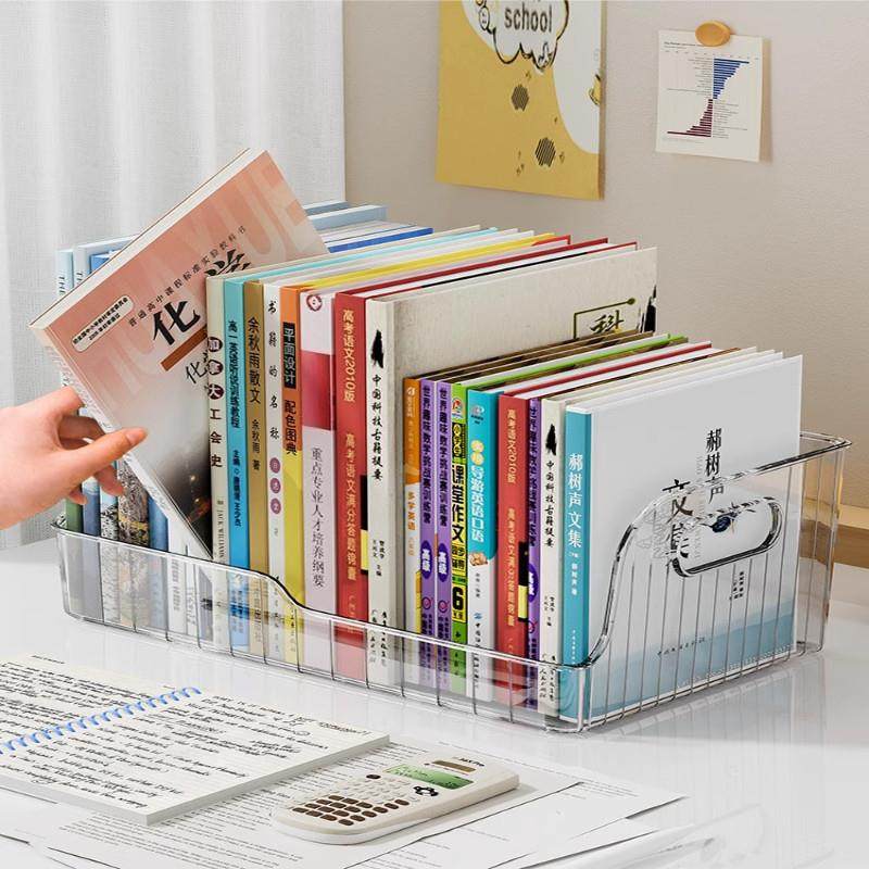 德国精工书本收纳层架桌面透明压克力立架书架学生教室置物架儿童,收纳整理,书桌收纳置物架,淘宝优惠券,粉丝福利购,淘宝优惠卷