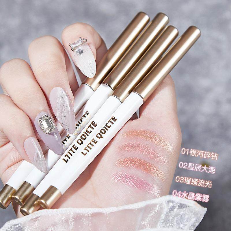 李佳琦推荐双头卧蚕笔眼妆下至女珠光自然哑光高光提亮液卧蝉神器