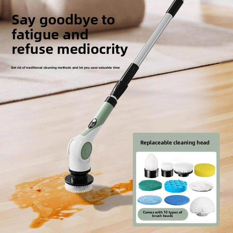 德国多功能电动清洁刷家用智能充电手持式长柄自动伸缩拖地玻璃地,生活电器,电动清洁刷,淘宝优惠券,粉丝福利购,淘宝优惠卷