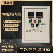 风机控制箱 加热控制箱 单相三相恒温控制箱 双路温度控制箱 两路