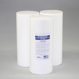 大通量家用净水器滤芯大胖PP棉熔喷10寸20寸5um过滤器PP滤筒