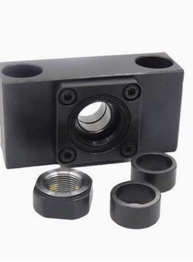 轴承座方型丝杆支撑座组件LEB65/tLEB75-6/8/8S/10S/12/15/20 矮