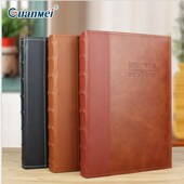 高档复古皮面6寸相册 相簿 可写字记事留言家庭情侣宝宝影集插页式