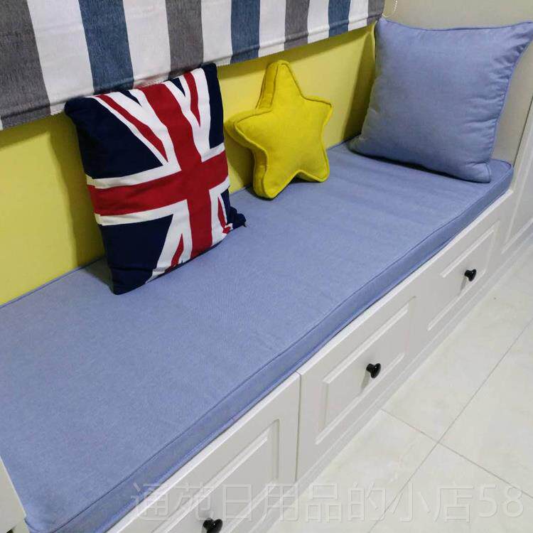 正品卡座坐沙软发垫垫子定制度包飘窗垫高密海绵榻榻米阳台垫椅垫