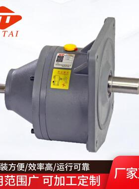 直销式C马VD齿轮减速机QKA减速达附刹车双轴箱立齿轮减速机