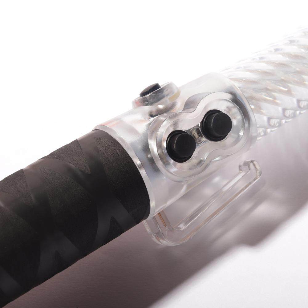 安翔35C交通安全JT-076明指挥棒钨钢破窗器哨音螺纹蓝灯管红爆闪