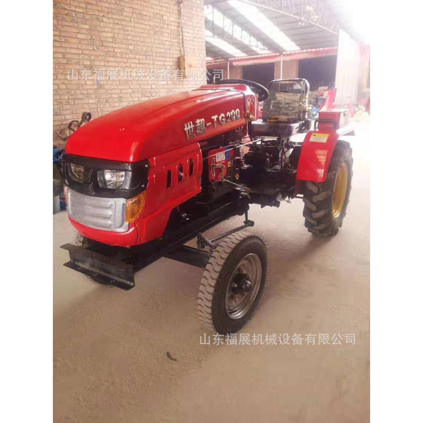 农用小型单缸机拖拉机TY404轮窄距四轮拖拉机2马0力小型拖拉旋耕