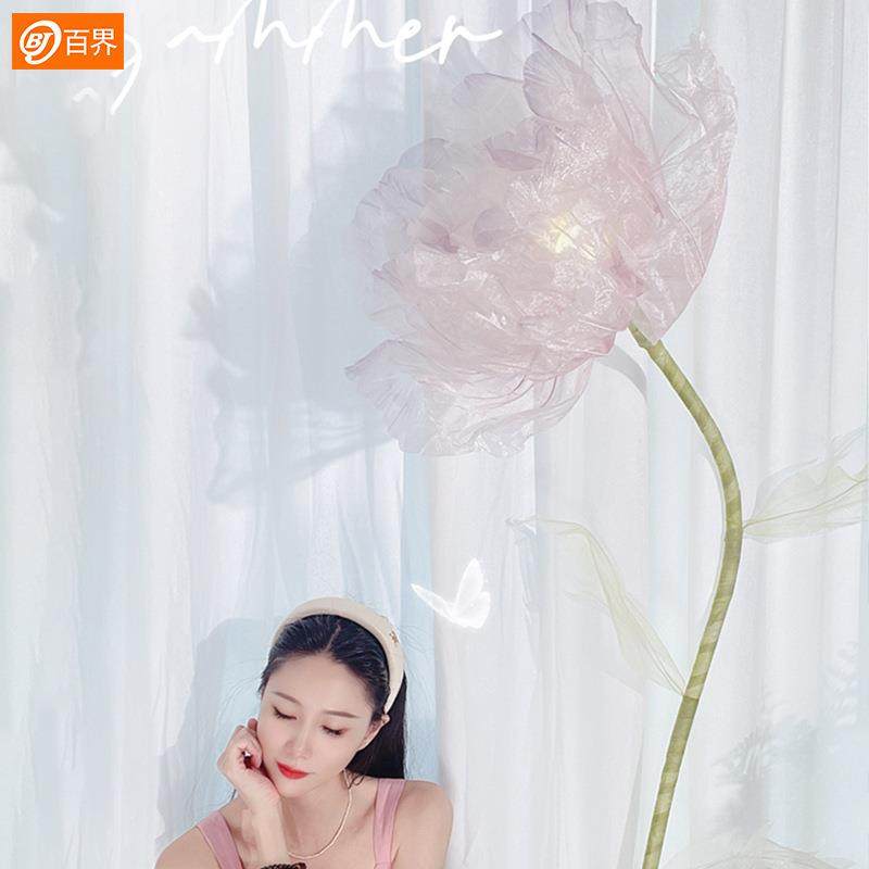 网红道仿真装花纱花店铺橱体窗布NSB置饰商场美陈手工花立氛围打,节庆用品/礼品,装扮布置套餐,淘宝优惠券,粉丝福利购,淘宝优惠卷